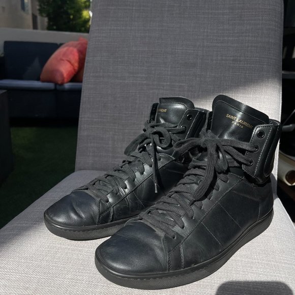 Saint Laurent Hightop Sneakers - Picture 1 of 8
